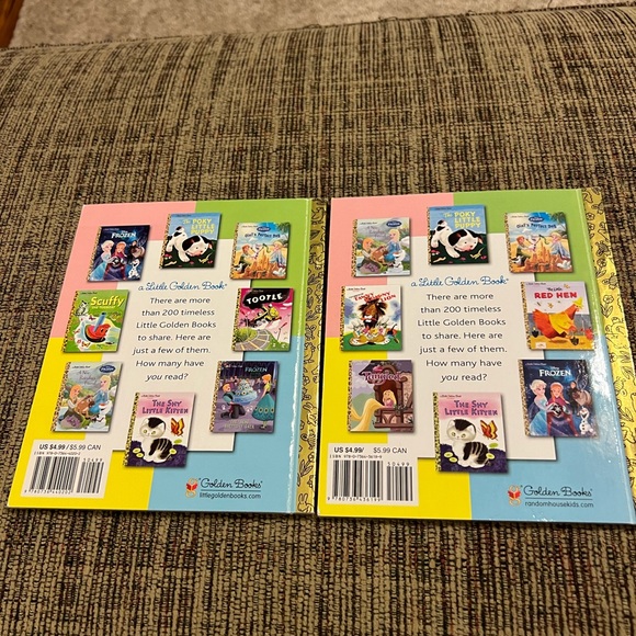 Two Disney Little Golden Frozen Books - Picture 3 of 5